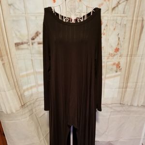 NWOT Karen T. Design Black Maxi Dress